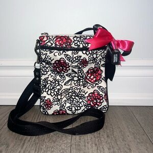 Coach Poppy Kyrra Floral Graffiti Crossbody Bag